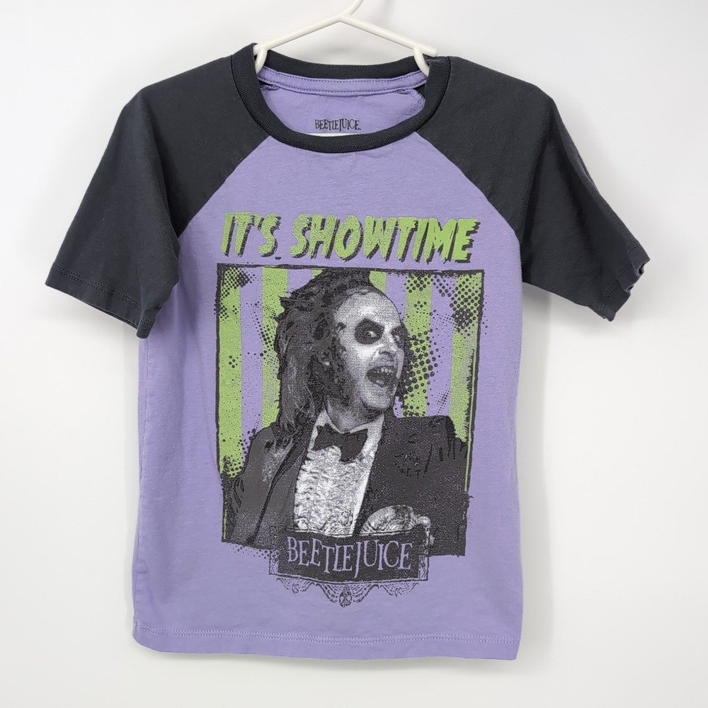 Beetlejuice Girl's Elevated Short Sleeve Graphic T-Shirt Size Extra Small XS